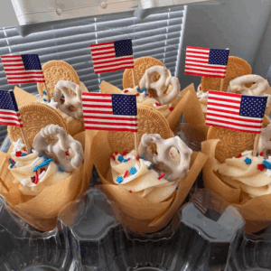 Vanilla Bean - 4th of July themed cupcakes
